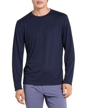 Theory Essential Relaxed Fit Long Sleeve - Blue