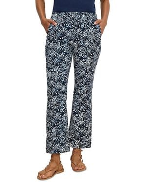 NIC+ZOE Plaza Demi Bootcut Pants - Blue