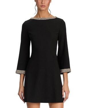 Alice + Olivia Mailynn Embellished Mini Dress - Black