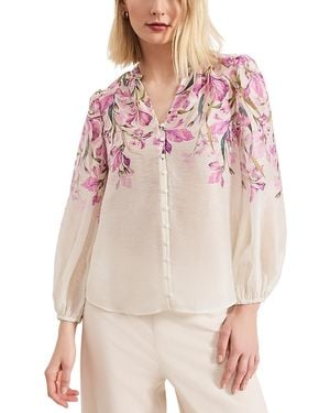 Phase Eight Gisela Floral Blouse - Pink