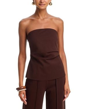 Aqua Ponte Tube Top - Purple