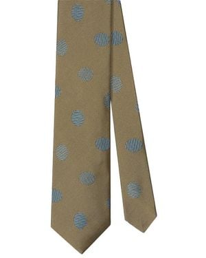 Robert Talbott Oval Geo Jacquard Best Of Class Necktie - Green