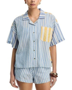 Echo Cassis Camp Shirt - Blue
