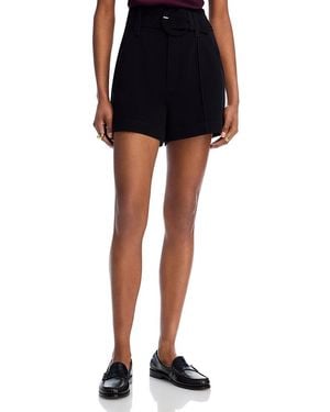 Cinq À Sept Aldi Belted Shorts - Black