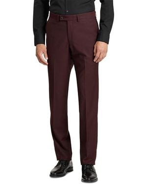 Ted Baker Wright Twill Modern Fit Suit Pants - Red