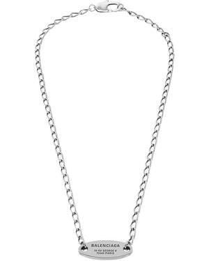 Balenciaga Everyday Necklace - White