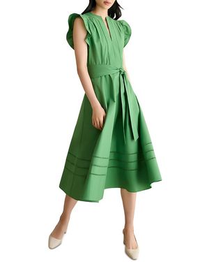 Hobbs Vanessa Dress - Green