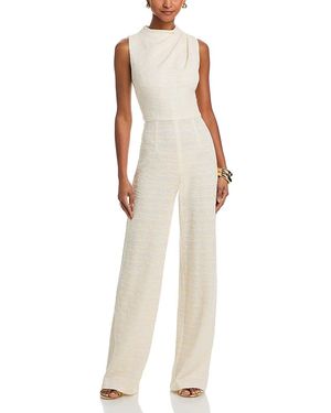 Black Halo Corrine Jumpsuit - Natural