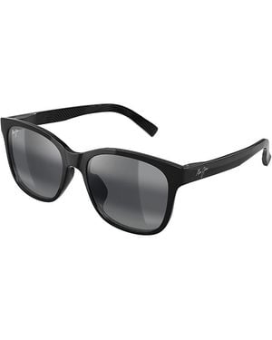 Maui Jim Owelo Polarized Square Sunglasses, 56Mm - Gray
