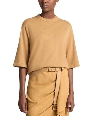Michael Kors Cashmere Tee - Natural