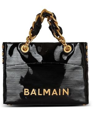 Balmain 1945 Soft Tote Bag - Black
