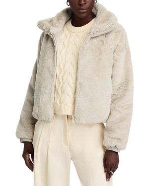 Save The Duck Jeon Reversible Faux Fur Jacket - Natural