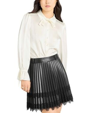 Cinq À Sept Troyer Silk Top - White