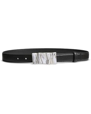 Altuzarra Organic Buckle Belt - White