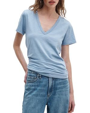 Rag & Bone The Slub Tee - Blue