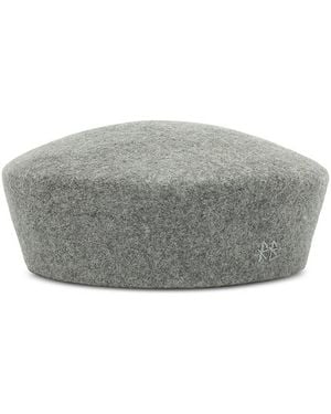 Ruslan Baginskiy Pillbox Wool Felt Hat - Gray