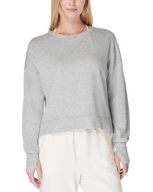 Sweaty Betty After Class Cropped Sweatshirt - Grey