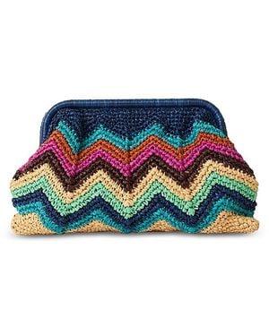 BTB Los Angeles Skye Clutch - Blue