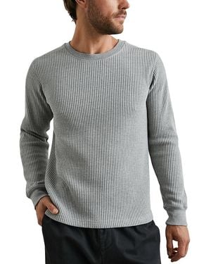 Rails Wade Long Sleeved Tee - Gray