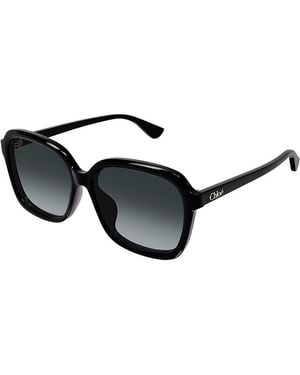 Chloé Square Sunglasses, 59Mm - Black