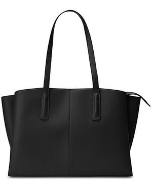 Freja Paloma Faux Leather Tote - Black
