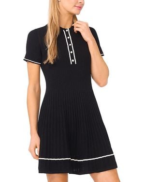 Ted Baker Sally Short Sleeve Polo Mini Dress - Black