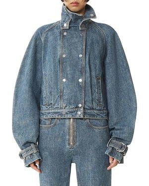 Lanvin Short Denim Jacket - Blue