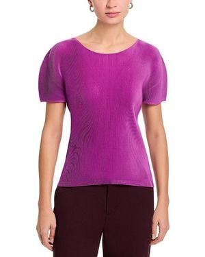 Purple Pleats Please Issey Miyake Tops for Women | Lyst