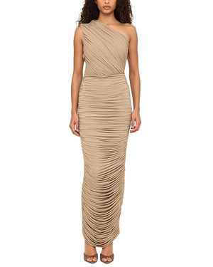 Ronny Kobo Emina One Shoulder Dress - Natural