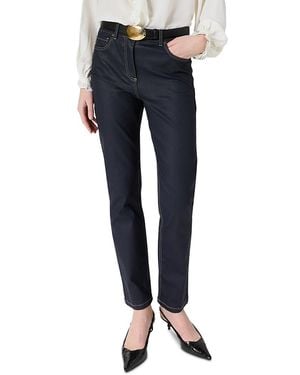 Gerard Darel Aya High Rise Straight Jeans - Blue