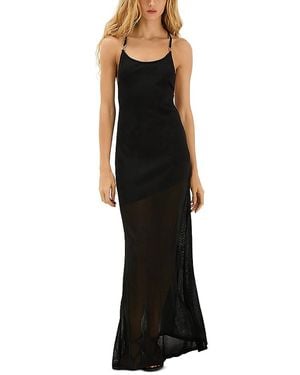 ViX Vix Daphne Maxi Dress Swim Cover-Up - Black