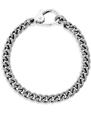King Baby Studio Sterling Curb Link Chain Bracelet - Metallic