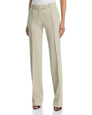 The Attico Wool Long Pants - White