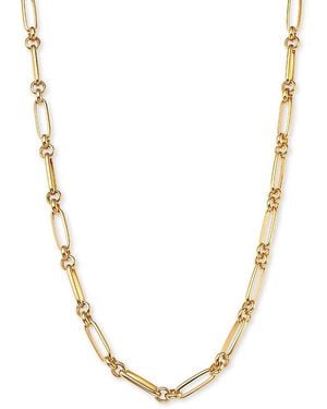 Roberto Coin 18K Bold Paperclip Link Chain Necklace - Metallic