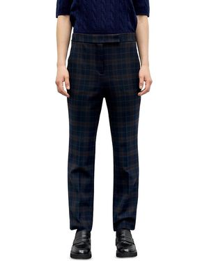 Gerard Darel Misa Plaid Pants - Blue