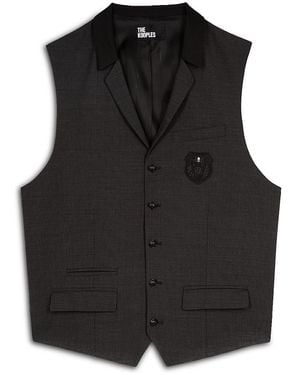 The Kooples Slim Fit Suit Vest - Black