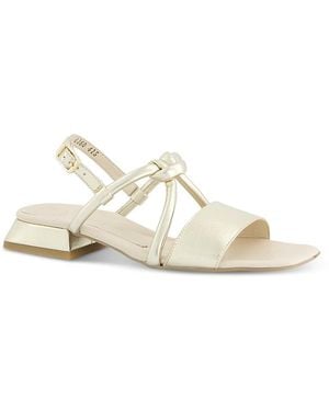 Paul Green Dream Leather Sandals - White
