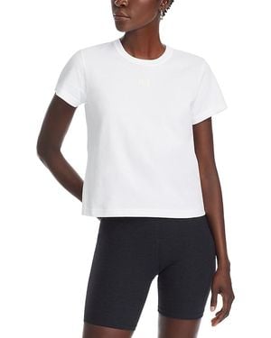 Alexander Wang T Essential Shrunk Logo Tee - White