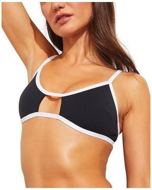 NEGATIVE Swim Cutout Top - Blue
