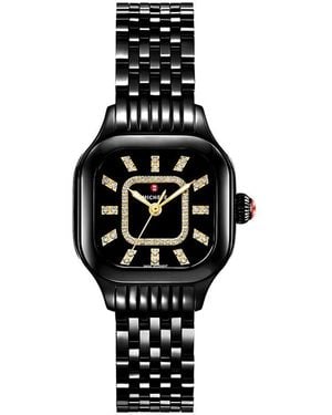 Michele Meggie Watch, 29Mm X 29Mm - Black