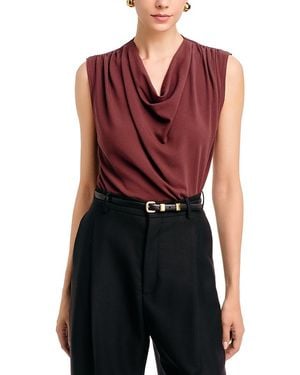 Vince Draped Top - Red