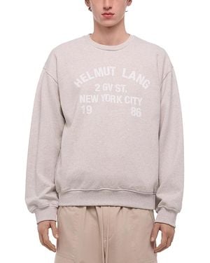 Helmut Lang Varsity Crew - Gray