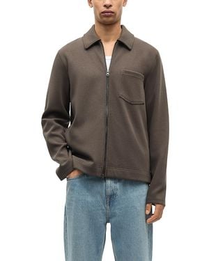 Samsøe & Samsøe Samse Samse 15509 Sahannes Full Zip Jacket - Gray