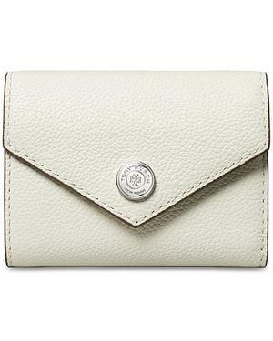Tory Burch Leather Envelope Small Wallet - Natural