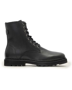 AllSaints Skiff Military Boots - Black