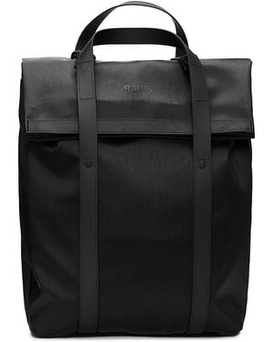 Rains 2 Way Tote Backpack - Black