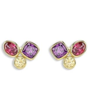 Swarovski Imber Stone Stud Earrings - Pink
