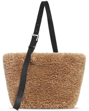 Apparis Esti Bouclette Tote - Brown