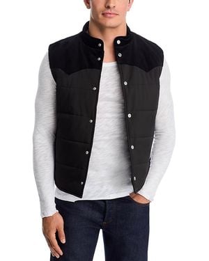 Monfrere Wayne Neddle Corduroy Vest - Blue
