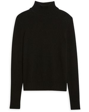 Theory Basic Turtleneck Pullover Sweater - Black